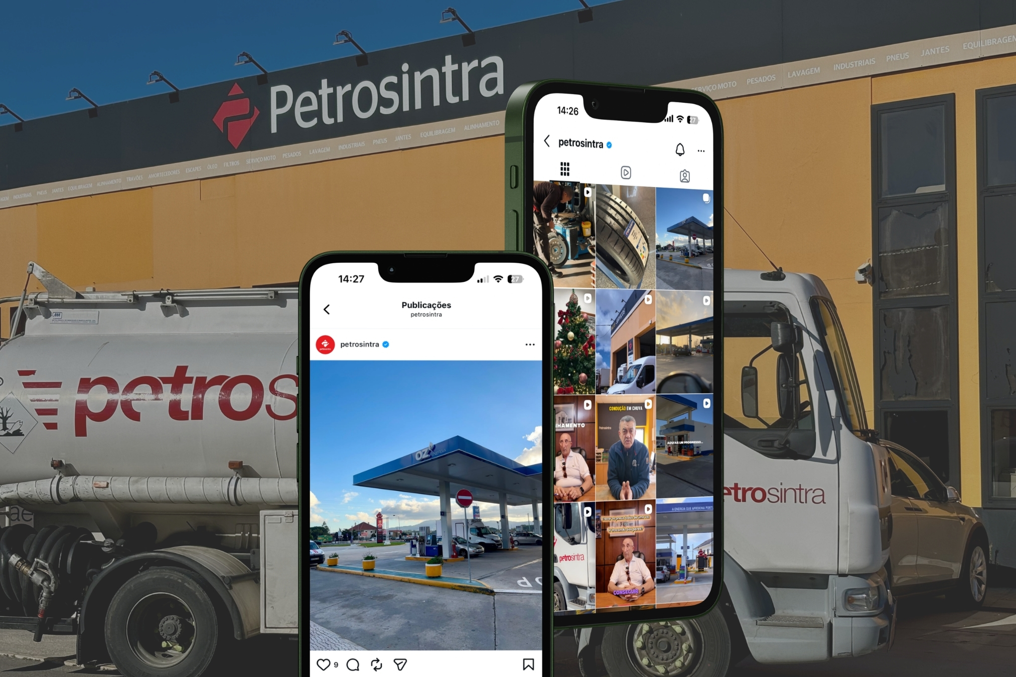 Petrosintra Social Media